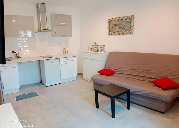 Apartament Studio Heltymie 2-neuf-wifi-plage Velos Bienvenus